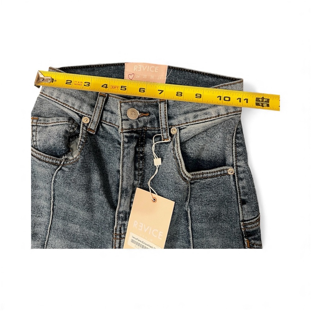 Revice High Waisted Flare Jeans - Picture 8 of 9